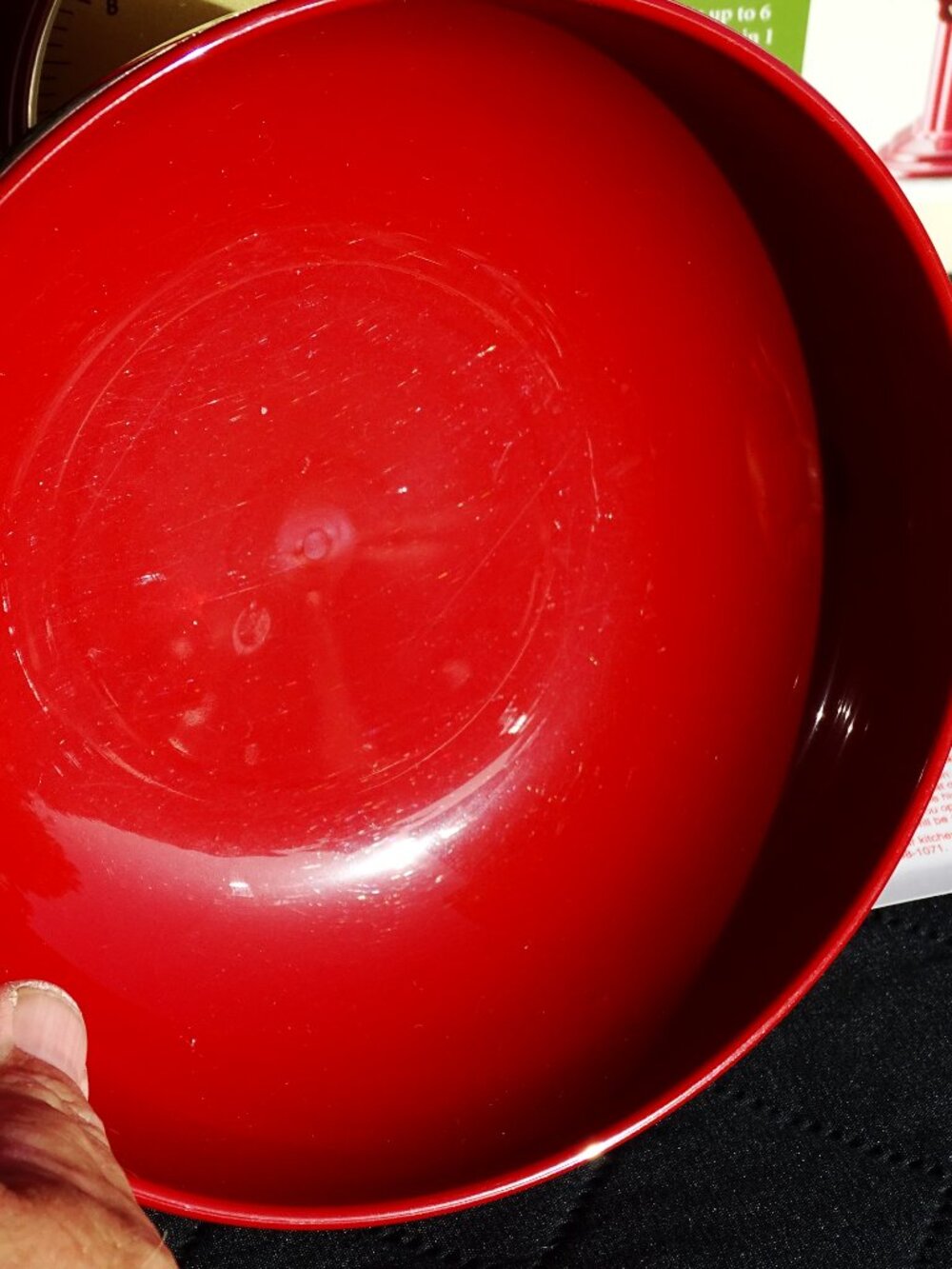 Paula Deen Red Kitchen Scale - Picture 4 of 7